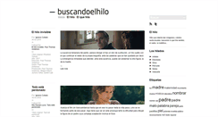 Desktop Screenshot of buscandoelhilo.com