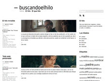 Tablet Screenshot of buscandoelhilo.com